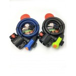 ΚΛΕΙΔΑΡΙΑ ΣΠΙΡΑΛ ΜΠΛΕ-ΜΑΥΡΟ-ΚΟΚΚΙΝΟ 12X120 20009-20